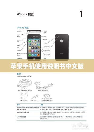 苹果手机使用说明书中文版