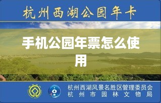 手机公园年票怎么使用