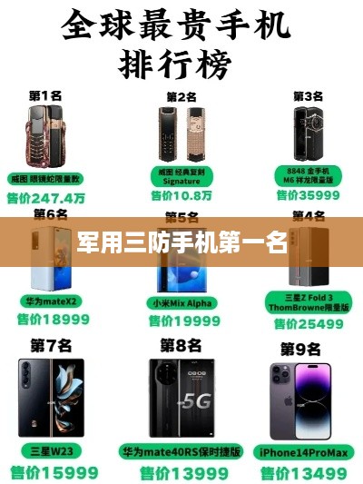 军用三防手机第一名