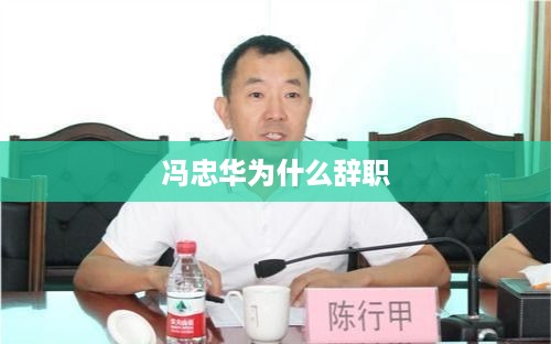冯忠华为什么辞职