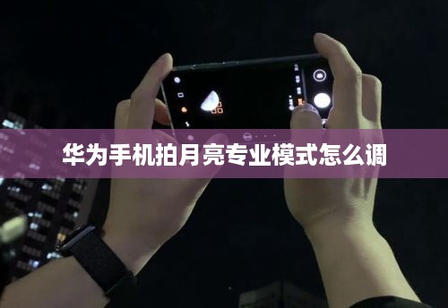 华为手机拍月亮专业模式怎么调  第1张
