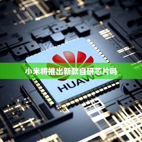 小米将推出新款自研芯片吗