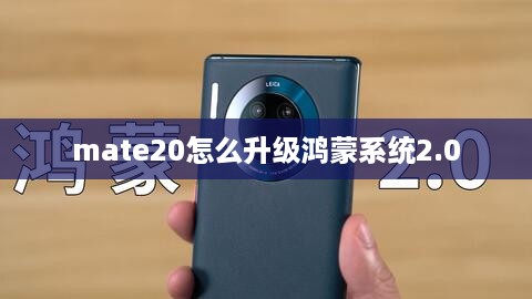 mate20怎么升级鸿蒙系统2.0