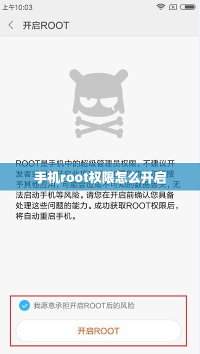 手机root权限怎么开启