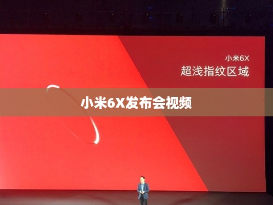 小米6X发布会视频