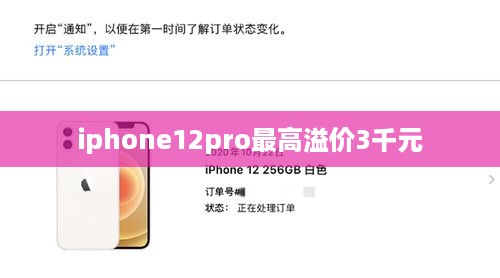 iphone12pro最高溢价3千元