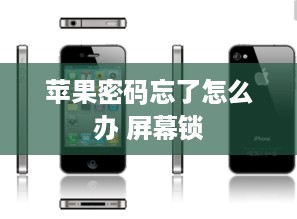 苹果密码忘了怎么办 屏幕锁