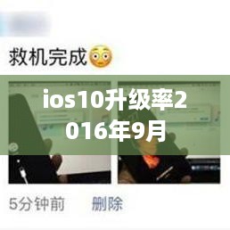 ios10升级率2016年9月