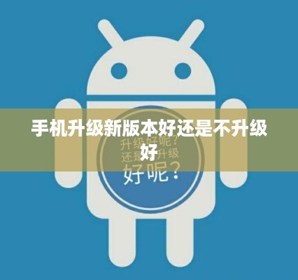 手机升级新版本好还是不升级好