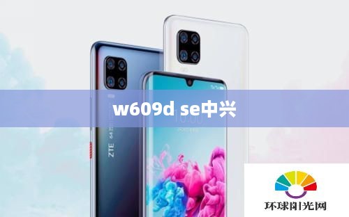w609d se中兴