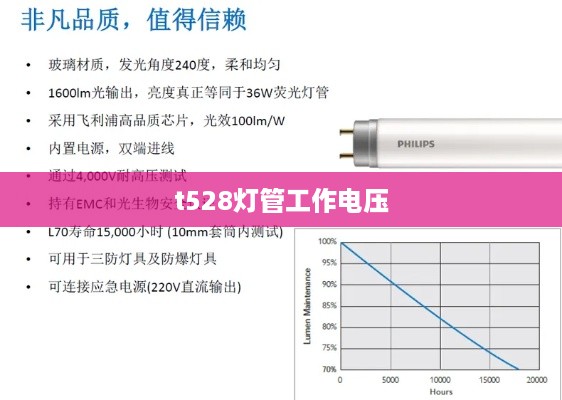 t528灯管工作电压  第1张