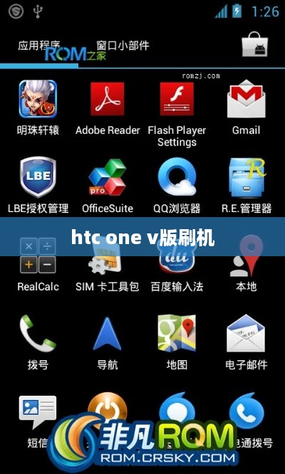 htc one v版刷机