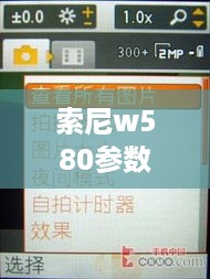 索尼w580参数