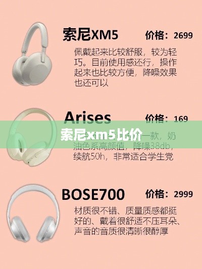 索尼xm5比价