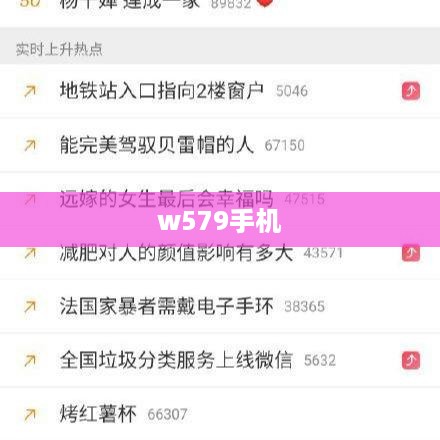 w579手机