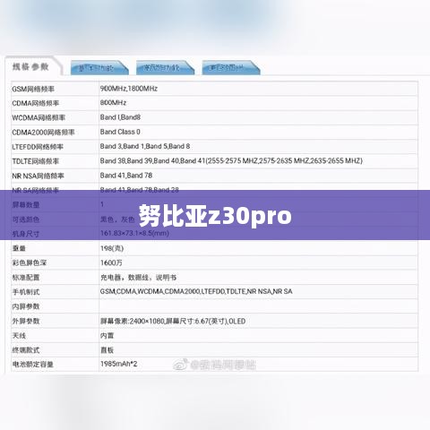 努比亚z30pro