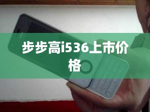 步步高i536上市价格