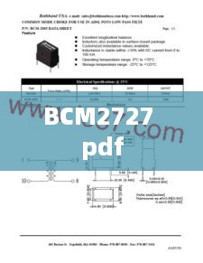 BCM2727 pdf