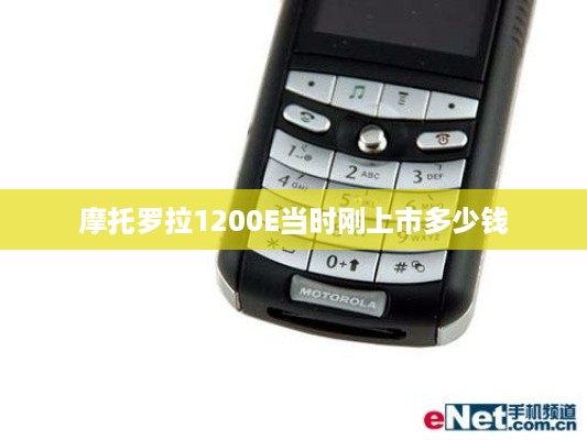 摩托罗拉1200E当时刚上市多少钱