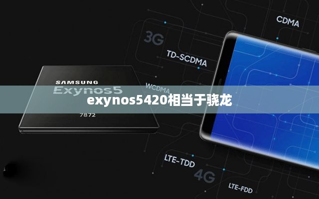 exynos5420相当于骁龙