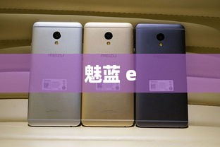 魅蓝 e