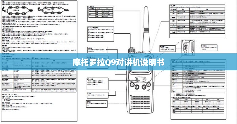 摩托罗拉Q9对讲机说明书