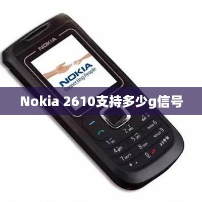 Nokia 2610支持多少g信号