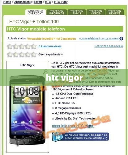 htc vigor