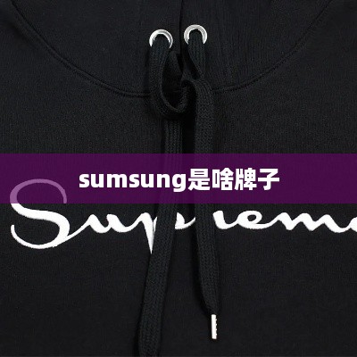 sumsung是啥牌子