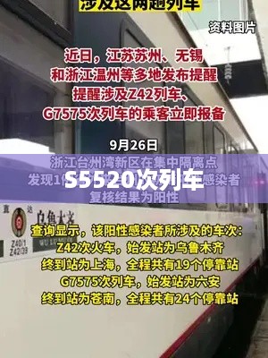 S5520次列车  第1张