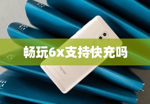 畅玩6x支持快充吗