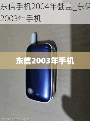 东信2003年手机