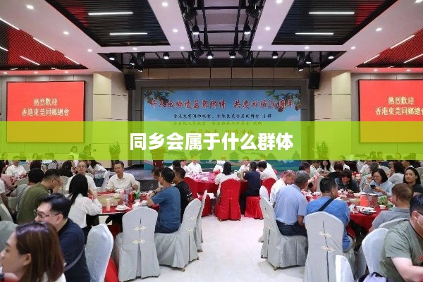 同乡会属于地域性社交群体。