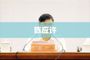 陈应许，一位值得期待的领导者