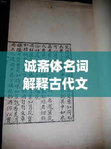 诚斋体，古代文学史名词解释