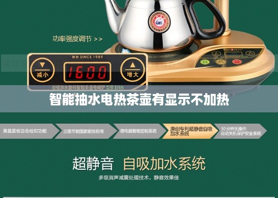 智能抽水电热茶壶显示不加热的解决方法
