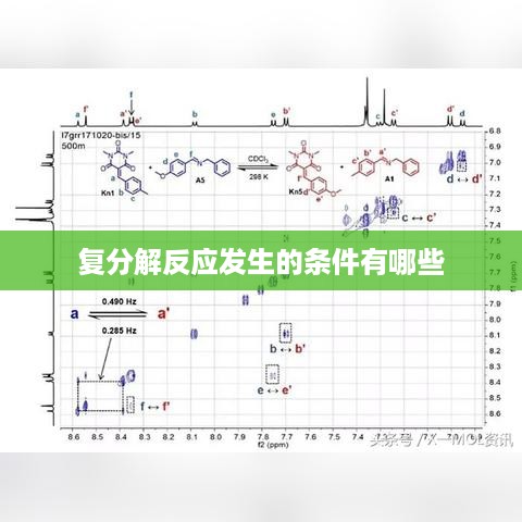 复分解反应发生的条件总结