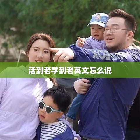 活到老学到老的英文表达是 Life is learning, and one should never stop learning.。