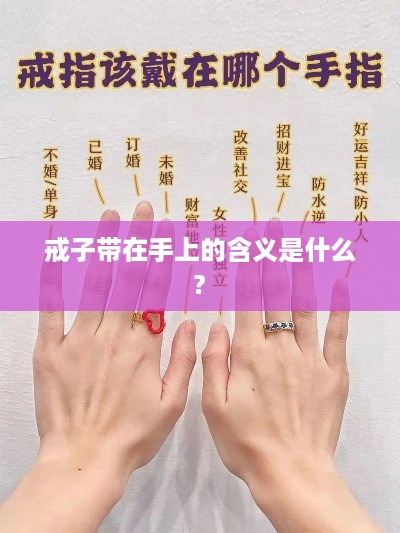 戒指佩戴在手上的象征意义