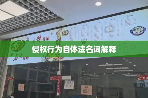 侵权行为自体法名词解释