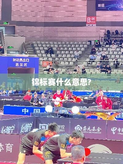 锦标赛，竞技赛事的顶级盛会