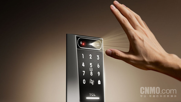 TCL D2 Pro掌纹识别智能锁，离线AI安全功能的智能锁新品