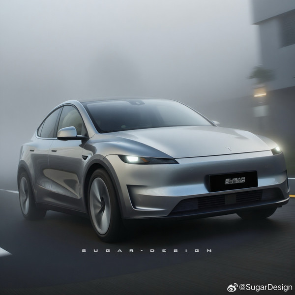 廉价版特斯拉Model Y，外观设计抢先看，15万起售引期待？