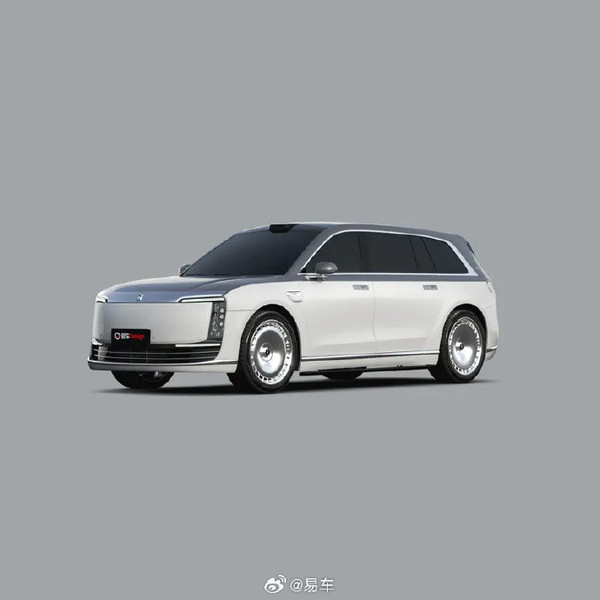 尊界S900大型SUV，霸气双色车身设计假想图发布