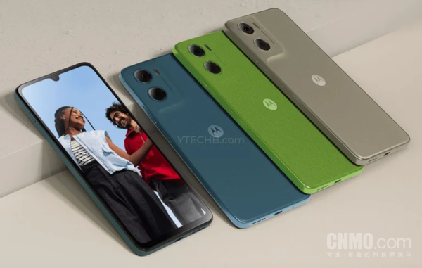 摩托罗拉moto G06渲染图曝光，大电池+水滴屏设计