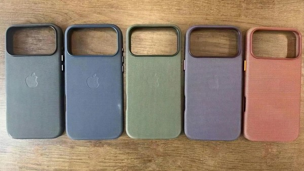 iPhone 17手机壳曝光，名为TechWoven的多款配色选择