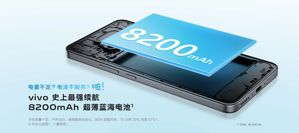 vivo 8200mAh超强续航手机今日开售，起价1399元  第2张