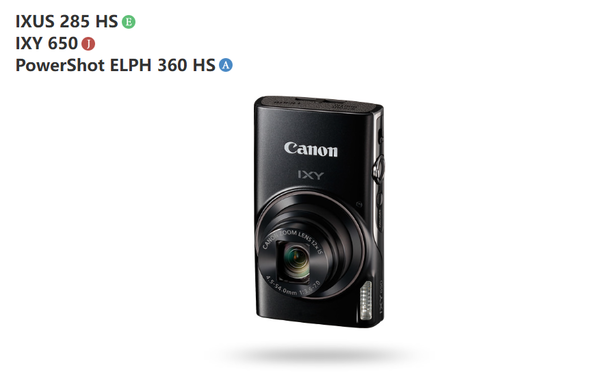 佳能PowerShot ELPH 360 HS迭代机，价格亲民的优质选择