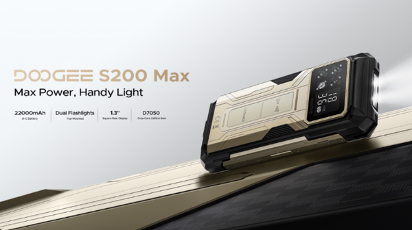 DOOGEE S200 Max手机，超大电池与副屏幕设计的全新体验