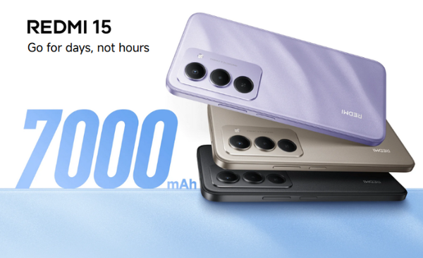 REDMI 15手机登陆英国市场，支持4G网络，内置强大7K电池